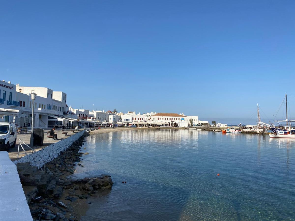 Budget Downtown Apartment- Harma I Mykonos Town المظهر الخارجي الصورة