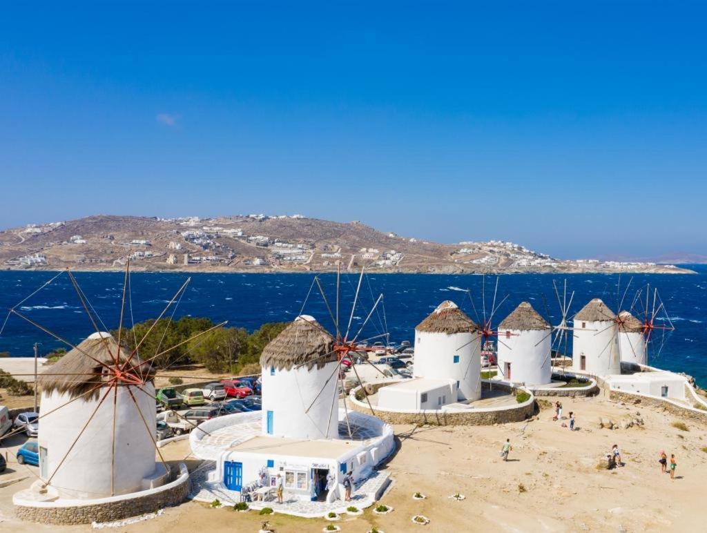 Budget Downtown Apartment- Harma I Mykonos Town المظهر الخارجي الصورة